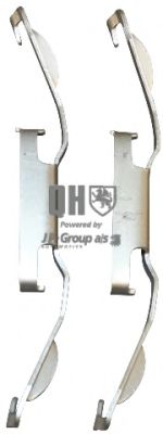 1463650419 Set accesorii, placute frana JP GROUP 