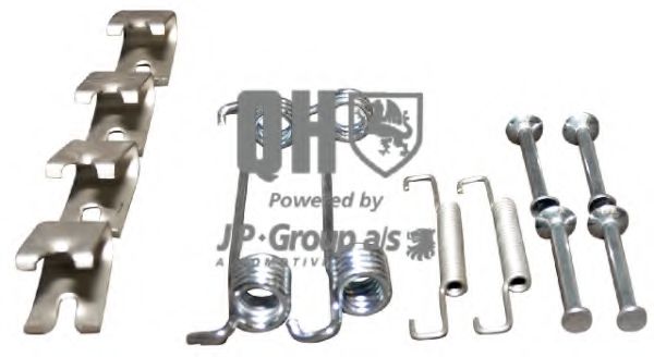 3363950119 set accesorii, saboti frana parcare JP GROUP 