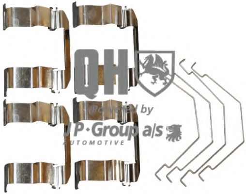 Set accesorii, placute frana