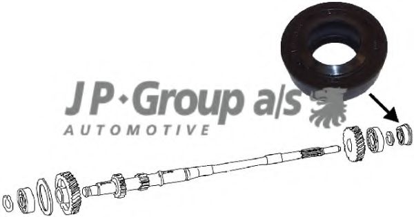 8132100100 Simering, ax cardanic JP GROUP 