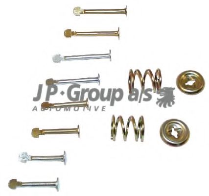 8164001710 Set accesorii, sabot de frana JP GROUP 