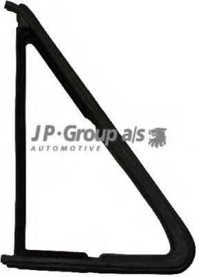 8186003380 Garnitura, geam lateral JP GROUP 