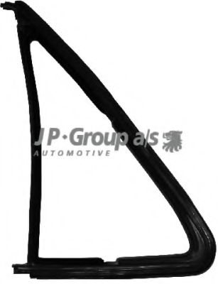 8186003480 Garnitura, geam lateral JP GROUP 