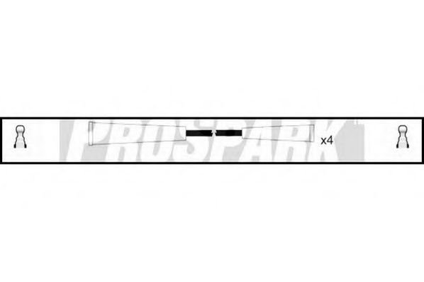 OES1232 Set cablaj aprinder STANDARD 