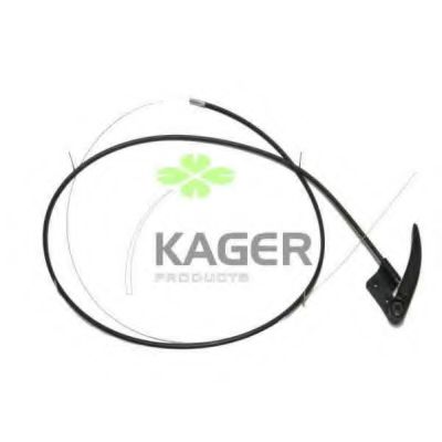 19-4056 Cablu, capota motor KAGER 
