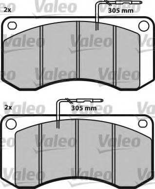 set placute frana,frana disc 2