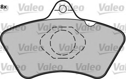 set placute frana,frana disc 2