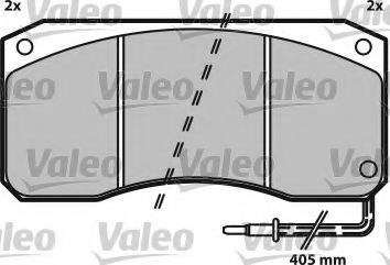 set placute frana,frana disc 2