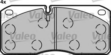 set placute frana,frana disc 3