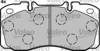 set placute frana,frana disc 2