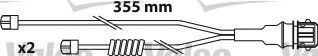 set placute frana,frana disc 4