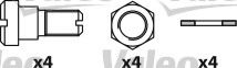 set placute frana,frana disc 2