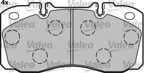 set placute frana,frana disc 2