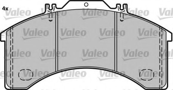 set placute frana,frana disc 2
