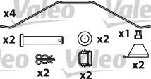 set placute frana,frana disc 3