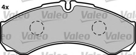 set placute frana,frana disc 2