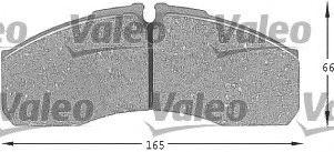 set placute frana,frana disc 6