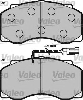 set placute frana,frana disc 2