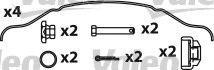 set placute frana,frana disc 2
