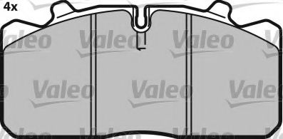 set placute frana,frana disc 3