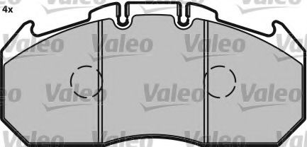 set placute frana,frana disc 3