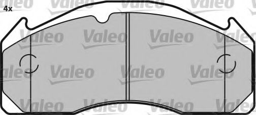 set placute frana,frana disc 3