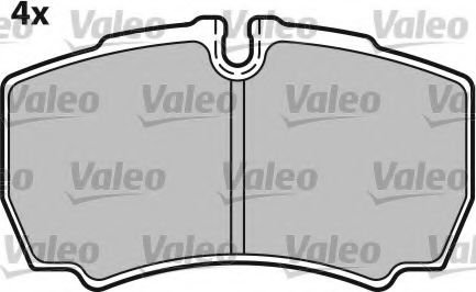 set placute frana,frana disc 2