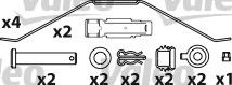 set placute frana,frana disc 2