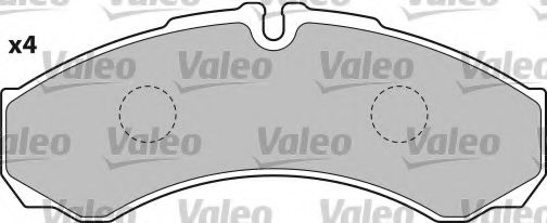 set placute frana,frana disc 2