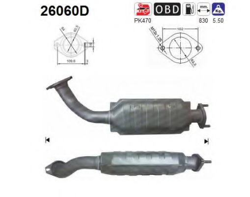 26060D Catalizator AS 