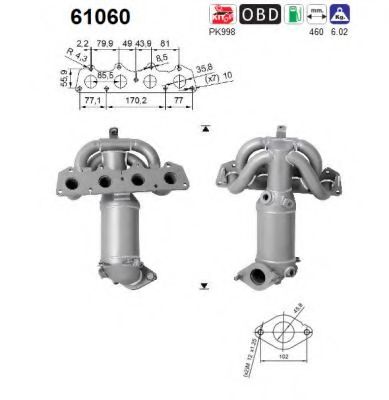 61060 Catalizator AS 