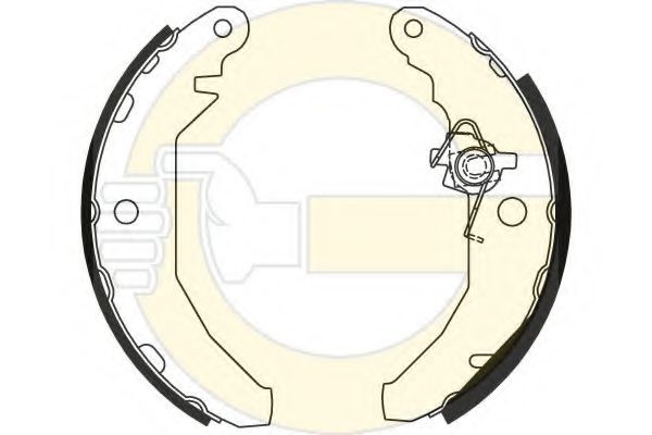 Set saboti frana 2