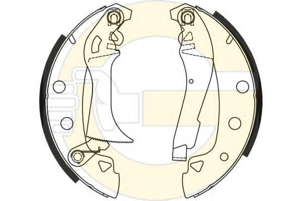 Set saboti frana 2