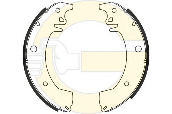Set saboti frana 2