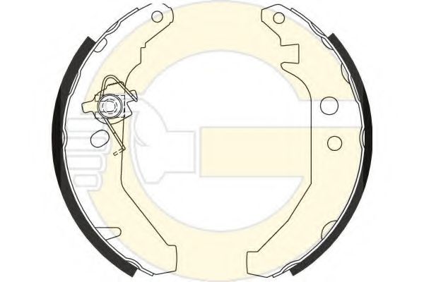 Set saboti frana 2