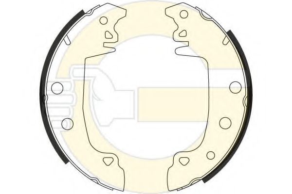 Set saboti frana 2