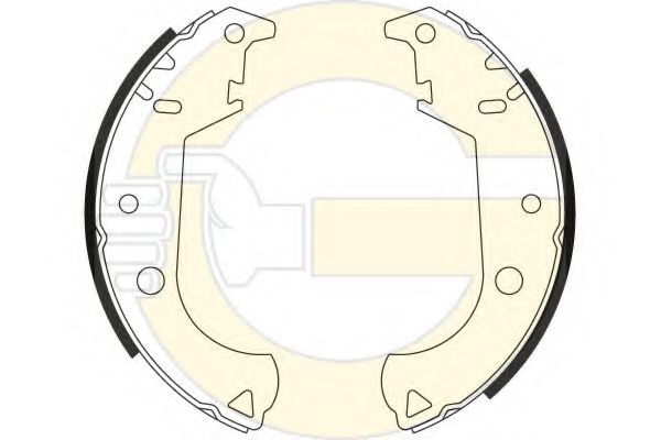 Set saboti frana 2