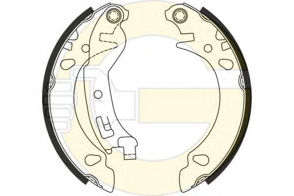 Set saboti frana 2