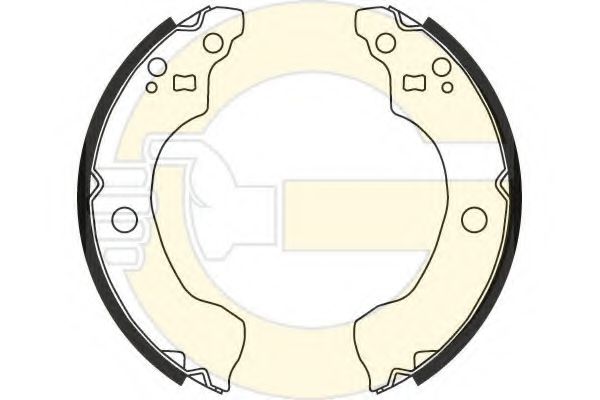 Set saboti frana 2