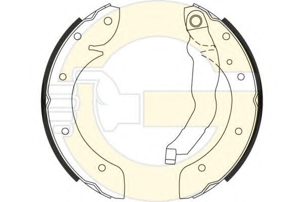 Set saboti frana 2