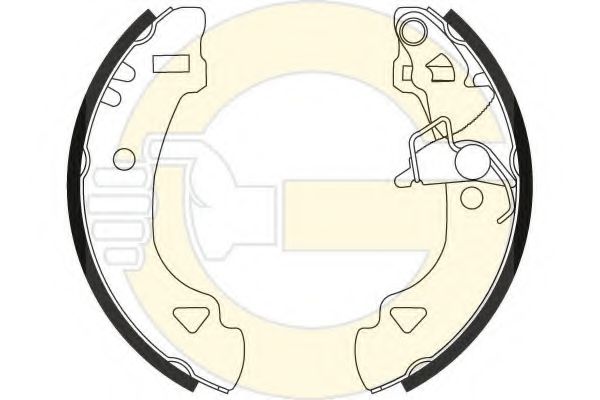 Set saboti frana 2