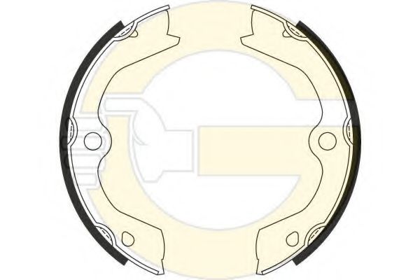 Set saboti frana, frana de mana 2