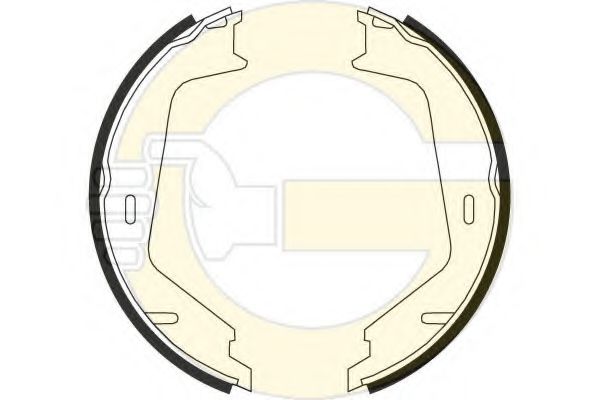 Set saboti frana, frana de mana 2