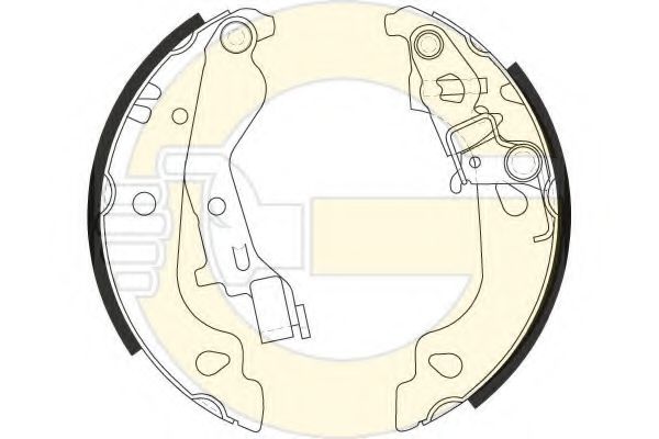 Set saboti frana 2