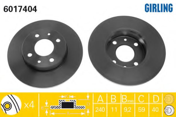 Disc frana