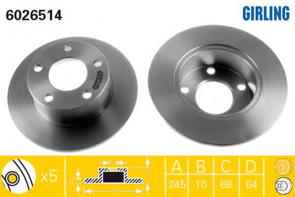 Disc frana