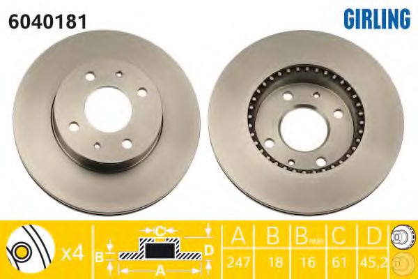Disc frana