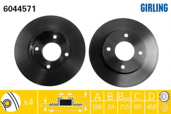 Disc frana