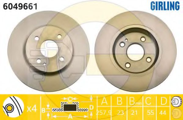 Disc frana