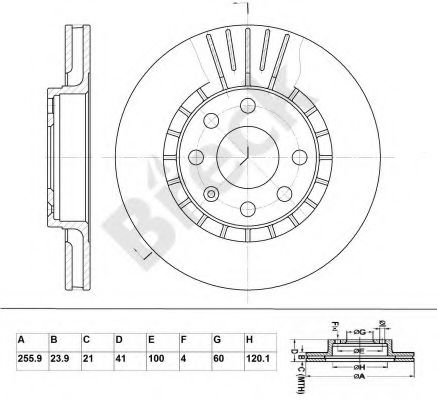 Disc frana